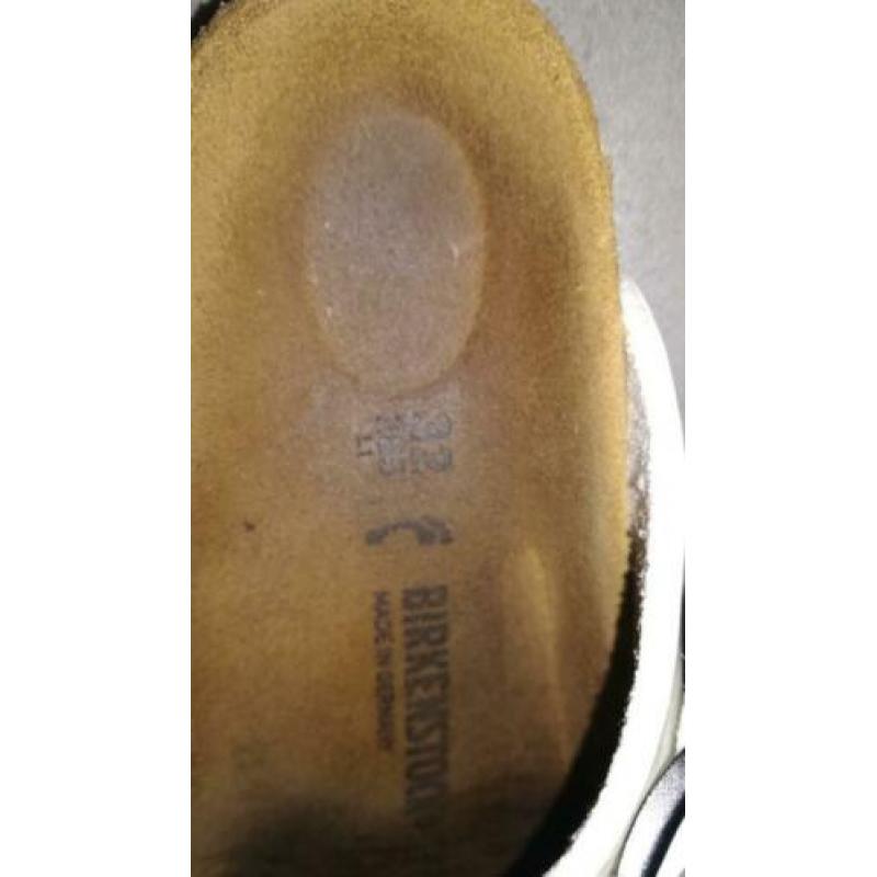 Birkenstock gizeh wit lak 32