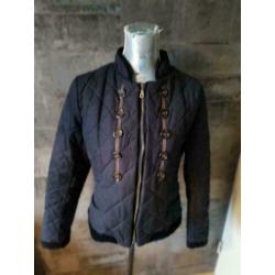 Josephine & Co super mooi blauw voorjaars jasje mt 40 ZGAN