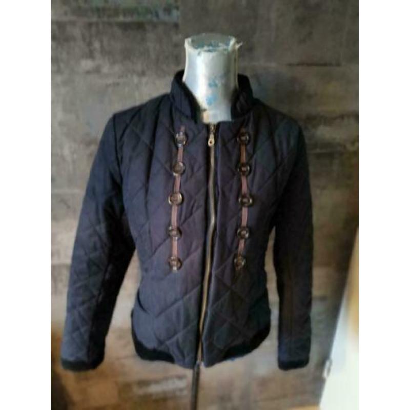 Josephine & Co super mooi blauw voorjaars jasje mt 40 ZGAN