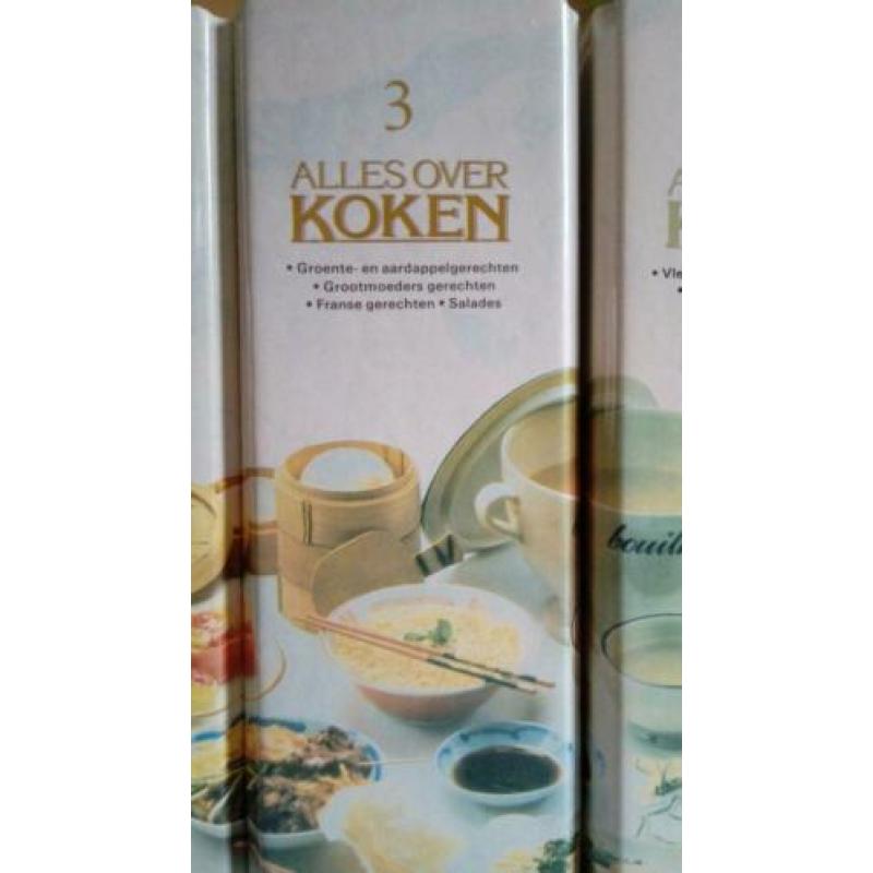 kookboeken serie met ongelofelijk veel recepten