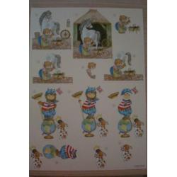 8x 3D knipvellen Serie 16