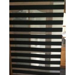 Duo rolgordijn 100x220cm met aluminium cassette