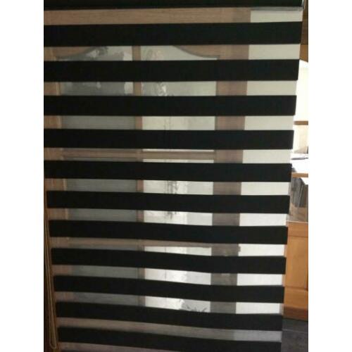 Duo rolgordijn 100x220cm met aluminium cassette