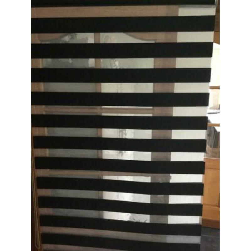 Duo rolgordijn 100x220cm met aluminium cassette