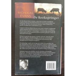 Nicholas Evans, de rookspringer, hard cover, Nederlandstalig