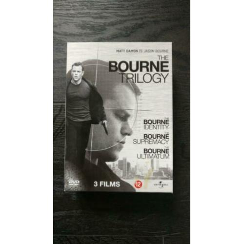 The Bourne Trilogy 3 DVD box
