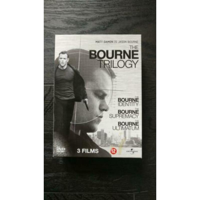 The Bourne Trilogy 3 DVD box