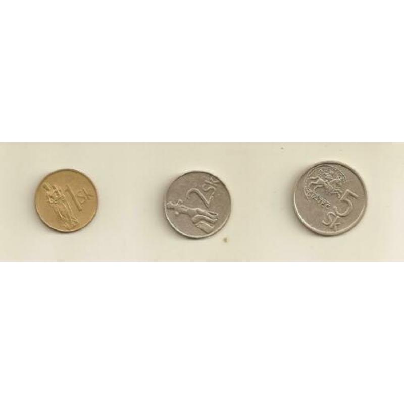 Slowakije lot 12 munten