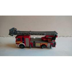 Siku Mercedes Brandweer draaibare uitschuifbare ladder 1841