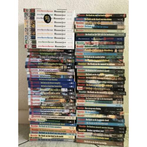 74 Baantjer boeken