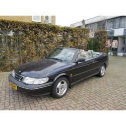 Saab 900 2.3 CABRIOLET automaat, leer, km 101.138