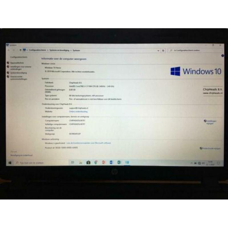 HP 250 G2 - Core i3 / 8GB RAM / 240GB SSD / Nieuwe accu