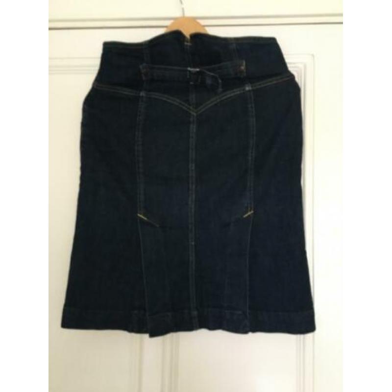 Nolita highwaist pencil skirt denim rok M 38 Wow!