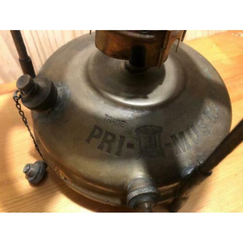 Prachtige complete antieke cooker kookstel van Primus No. 51