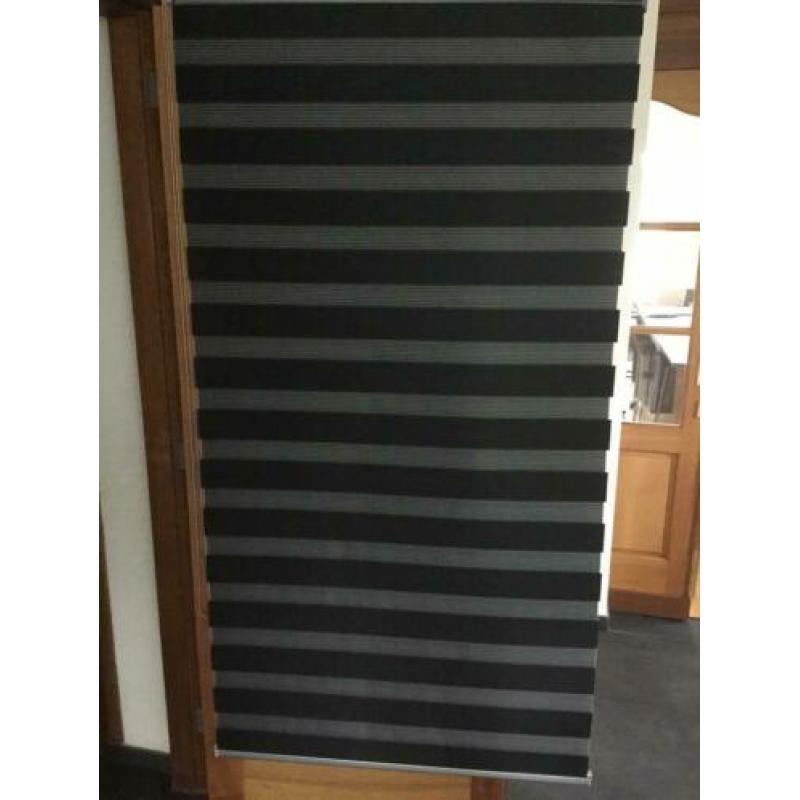 Duo rolgordijn 100x220cm met aluminium cassette