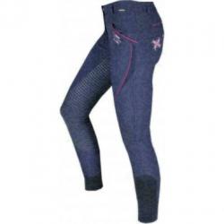 blauwe Horka Hightech rijbroek maat 40 42 44 en 46