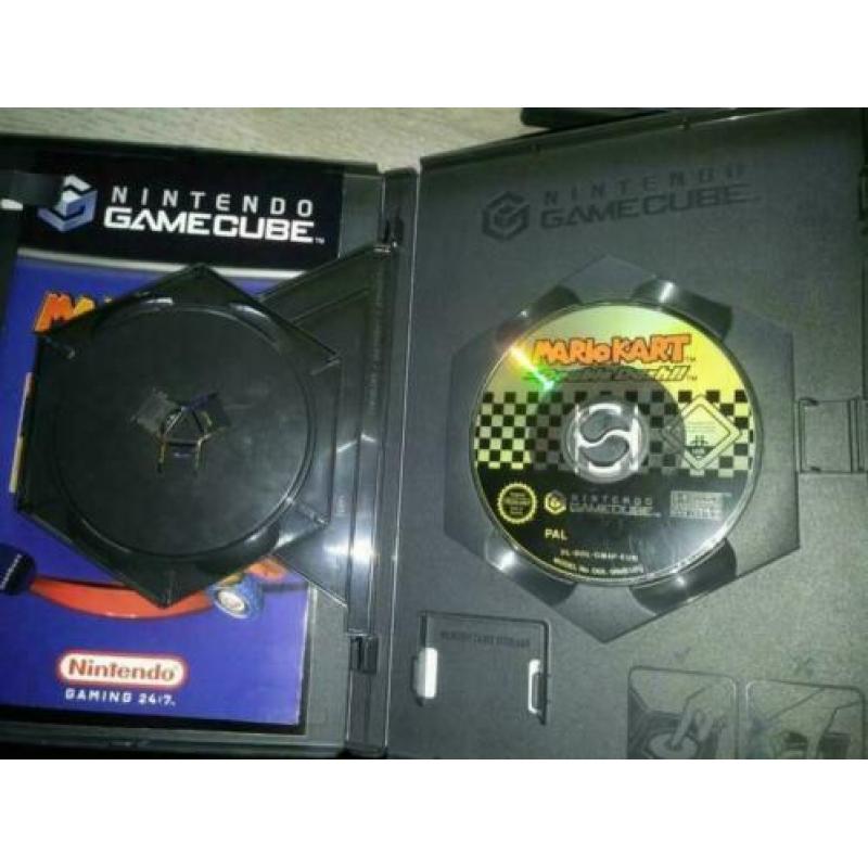 Gamecube met oa mario kart double dash en mario sunshine