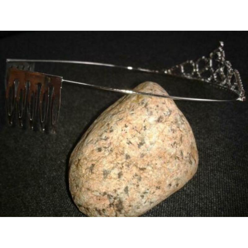 Roze Kinder Tiara kristal staand * kroontje - diadeem