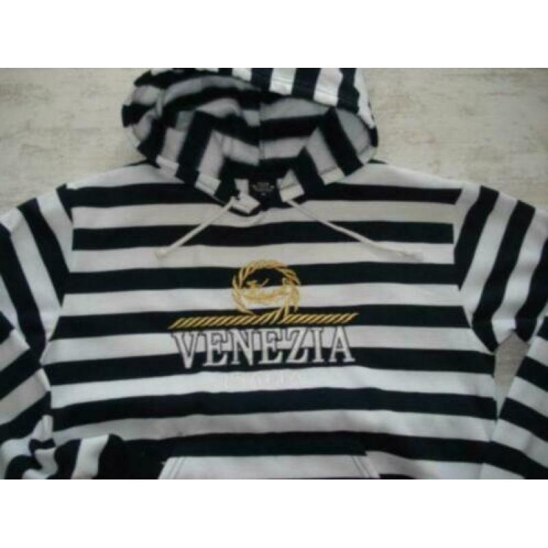 STAR VENEZIA gestreepte vest met capuchon mt M