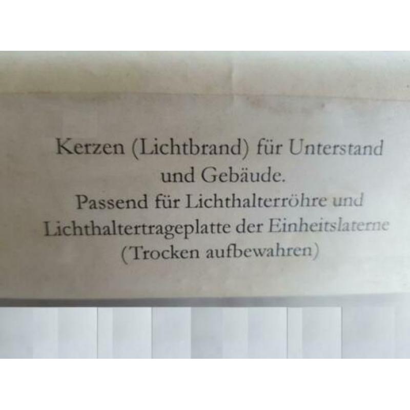 kaarsen - Duitsland - WOII - '42.