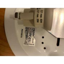 Ranex Siera wandlamp plafond glazen glas plafonniere lamp