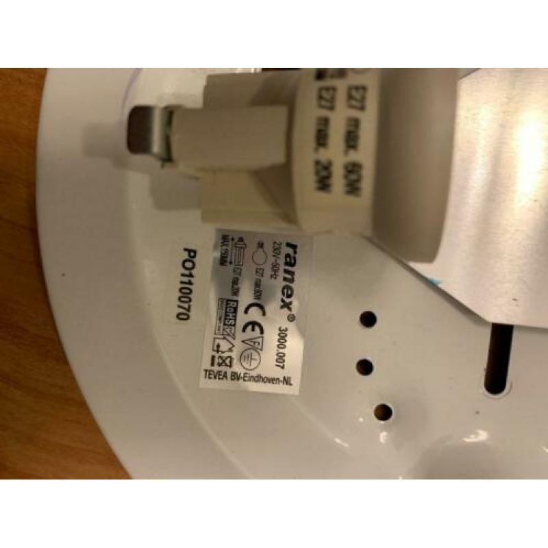Ranex Siera wandlamp plafond glazen glas plafonniere lamp