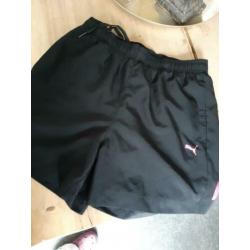 Sportbroekjes kort, maat 36 Puma, Lotto, Nike,