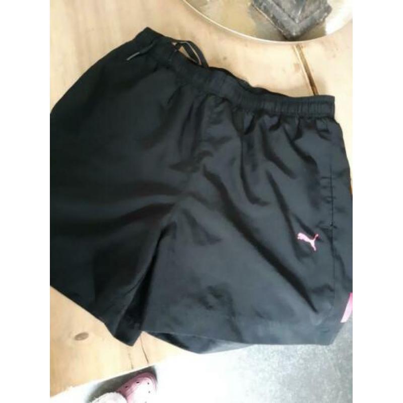 Sportbroekjes kort, maat 36 Puma, Lotto, Nike,