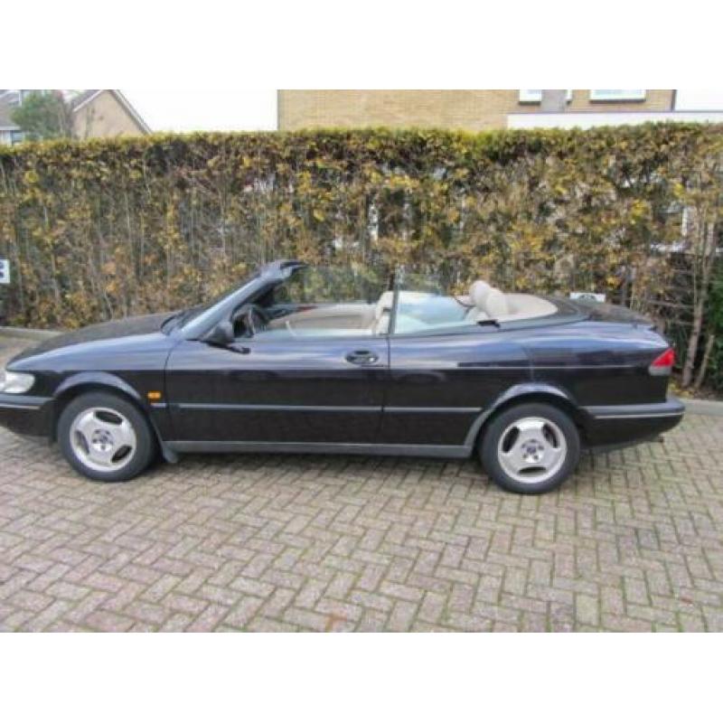 Saab 900 2.3 CABRIOLET automaat, leer, km 101.138