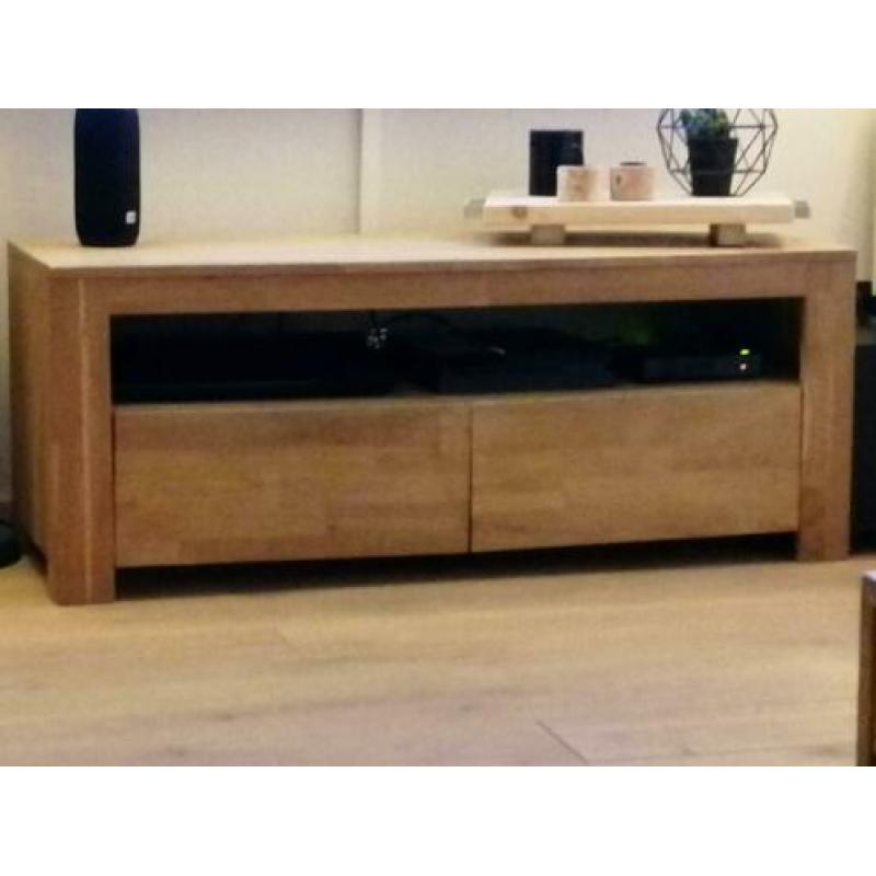 TV meubel en salon tafel van woood
