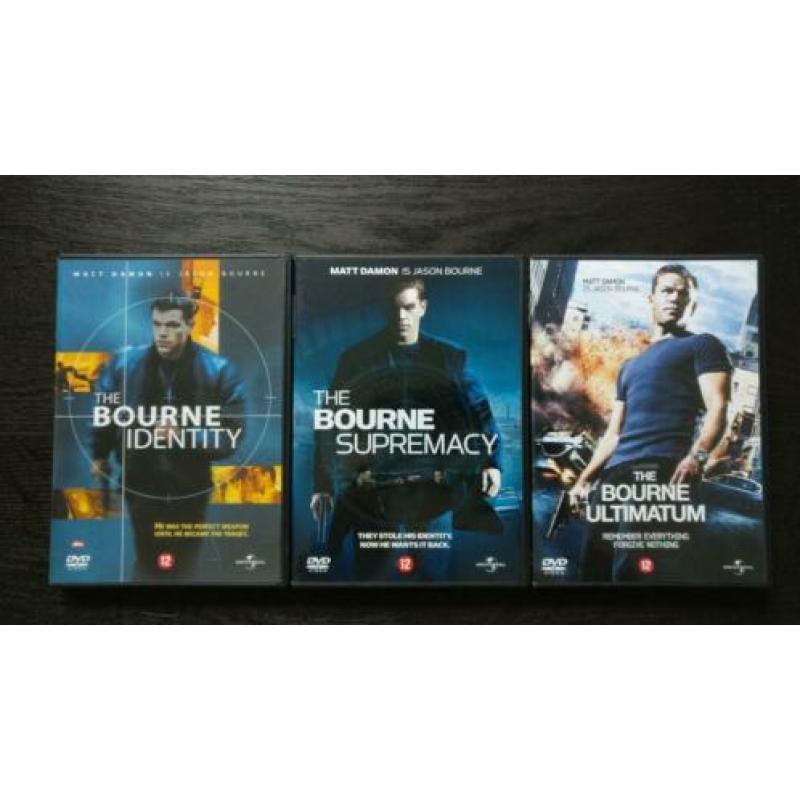 The Bourne Trilogy 3 DVD box