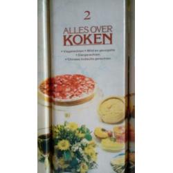 kookboeken serie met ongelofelijk veel recepten