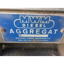 MWM Garbe 210 Kva generator set. (export)