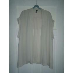 Eksept Shoeby Open Tuniek Blouse Gilet Vest maat L-XL-XXL