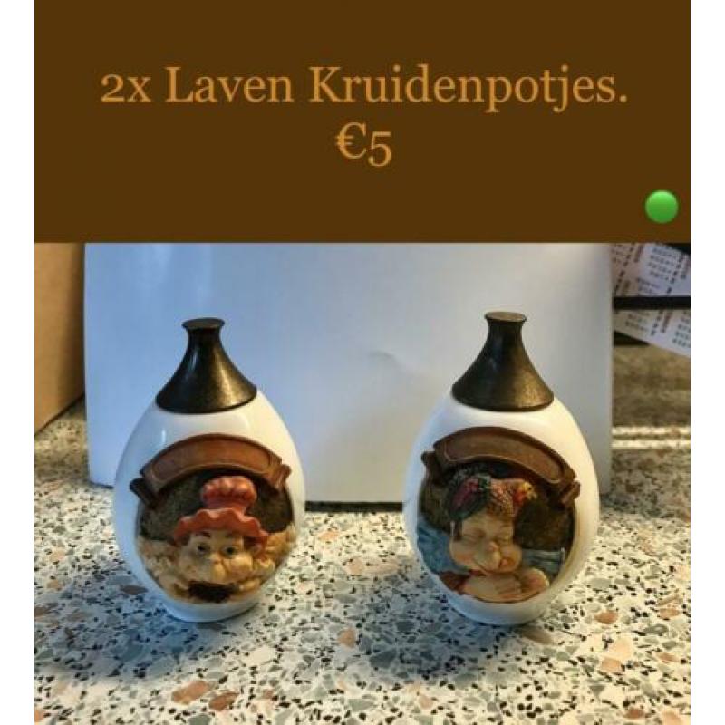 Efteling laven,Alphabet,Ramenwasser,kruiden potjes,glazen