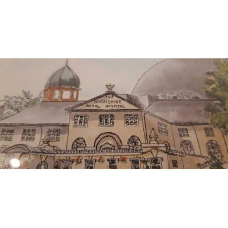 Tekening ziekenhuis