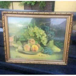 brocante prent in mooie lijst