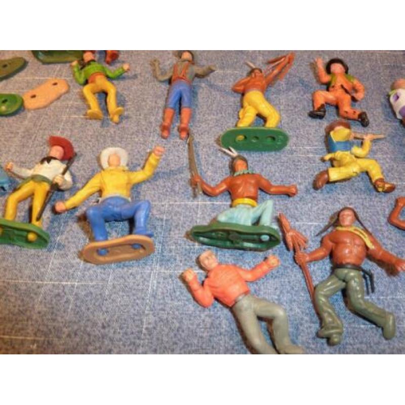 Cowboys , indianen en paarden (Swoppets?) en andere merken.