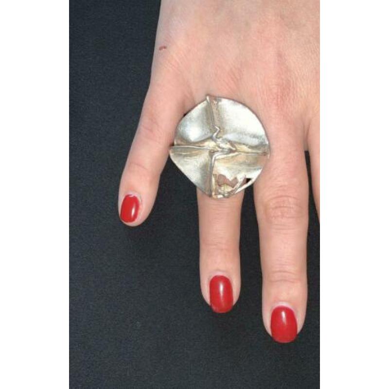 vintage Lapponia ring “Jaara’s Dream” Björn Weckström 1969