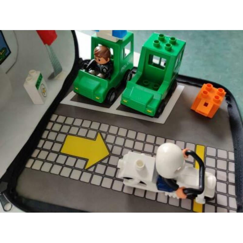 Duplo politiebureau in schoudertas