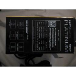 Antec25 Earthwatts Platium PC voeding 550W
