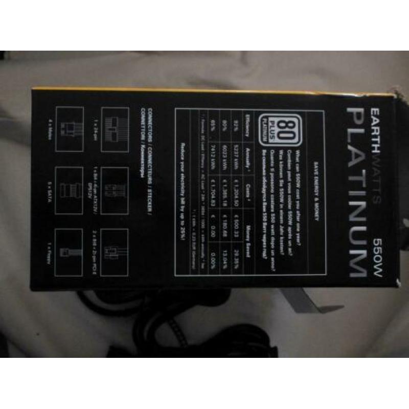 Antec25 Earthwatts Platium PC voeding 550W