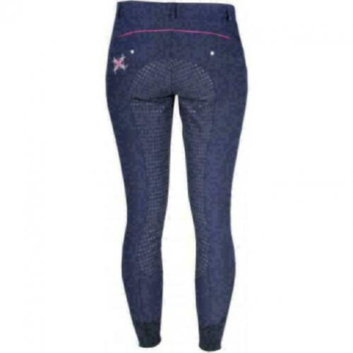 blauwe Horka Hightech rijbroek maat 40 42 44 en 46