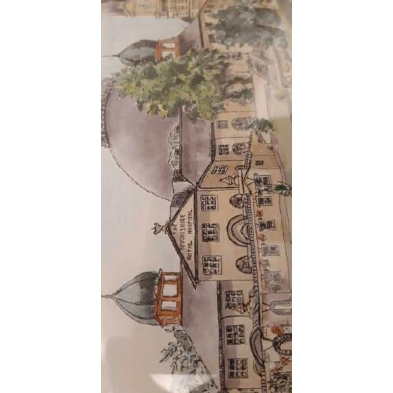 Tekening ziekenhuis