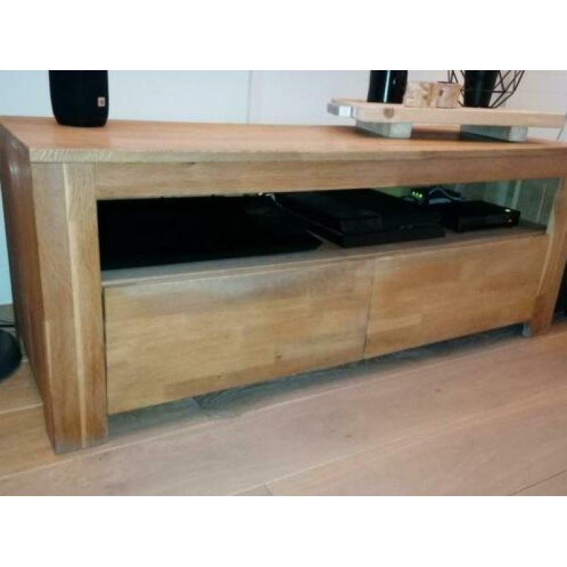 TV meubel en salon tafel van woood