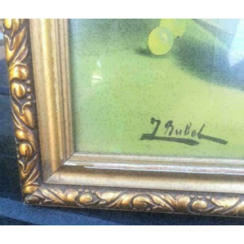 brocante prent in mooie lijst