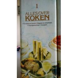 kookboeken serie met ongelofelijk veel recepten