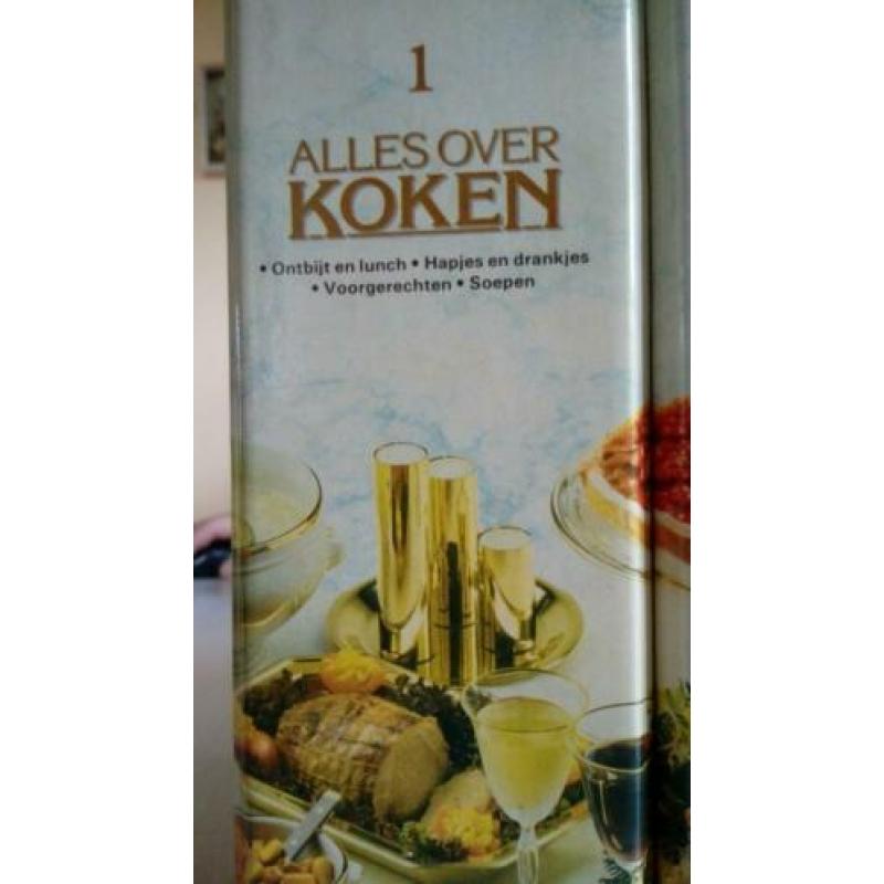 kookboeken serie met ongelofelijk veel recepten