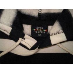 STAR VENEZIA gestreepte vest met capuchon mt M