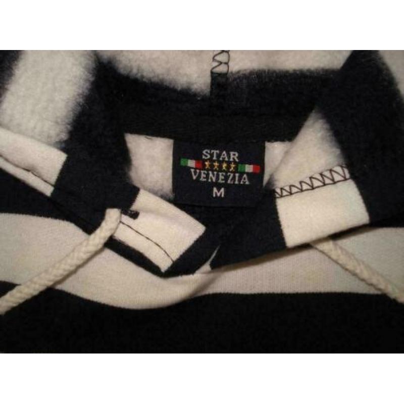 STAR VENEZIA gestreepte vest met capuchon mt M